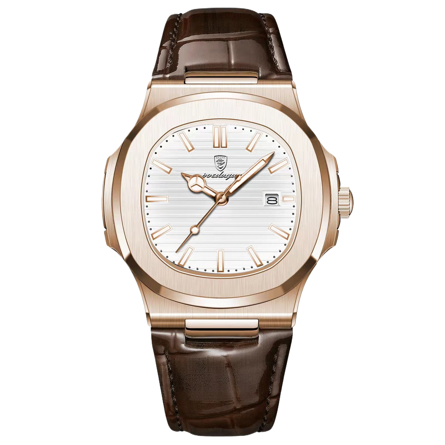 The new ultra-thin men's watch is waterproof