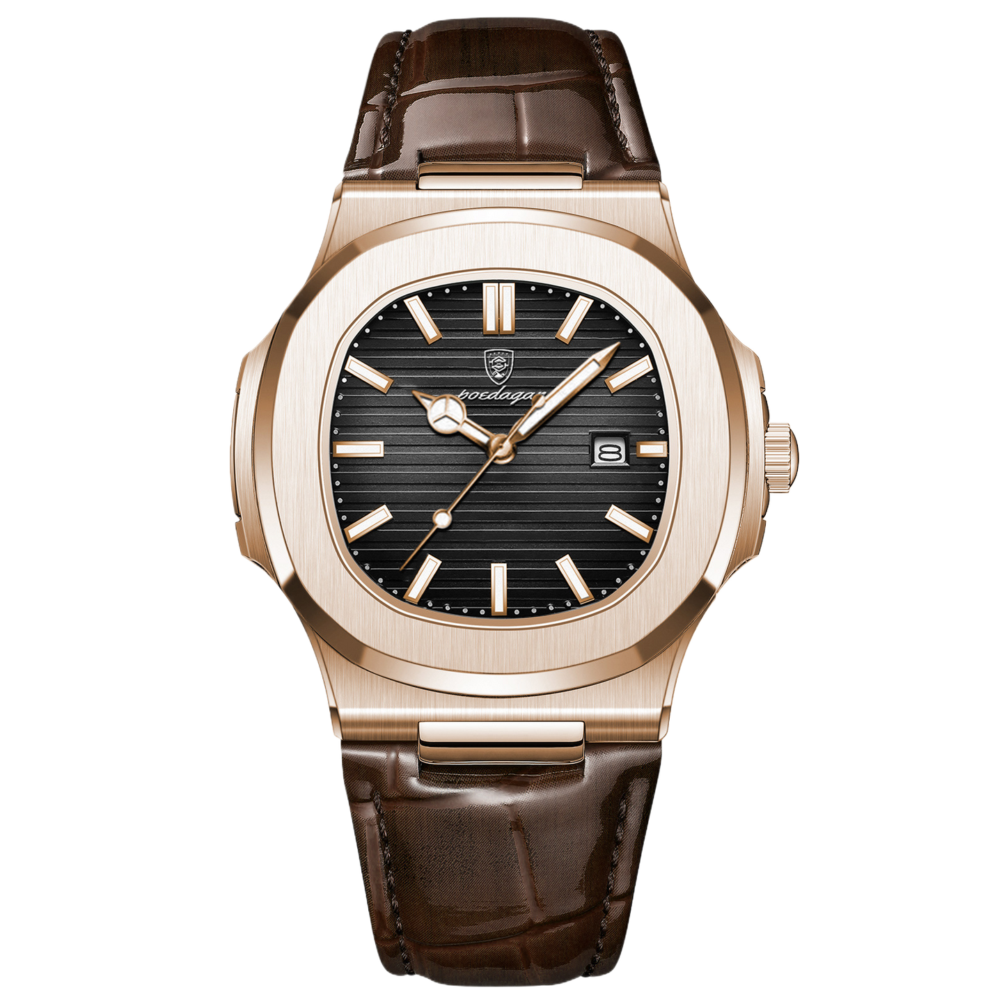 The new ultra-thin men's watch is waterproof