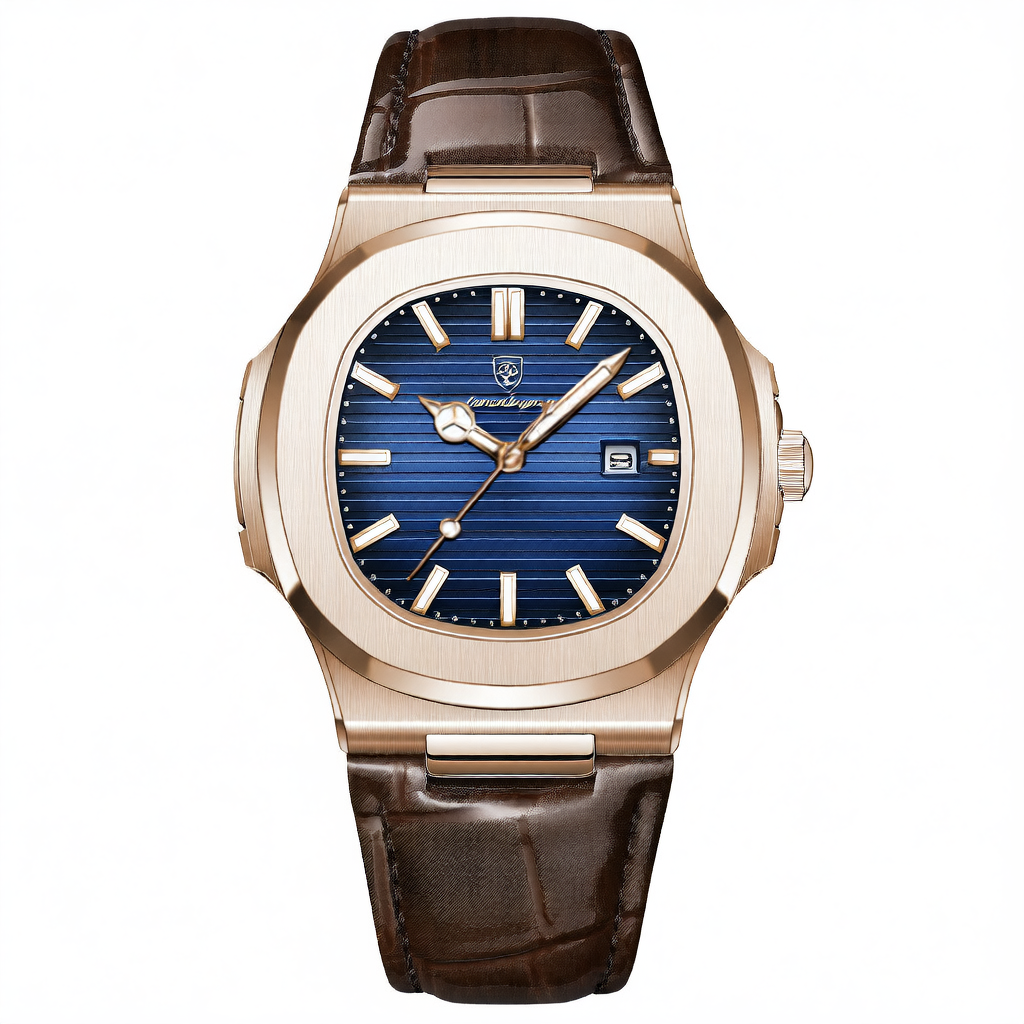 The new ultra-thin men's watch is waterproof
